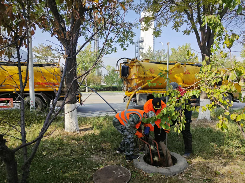 横梁厂区管道清洗